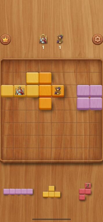 Bible Color Wood Block Puzzle Screenshot 2